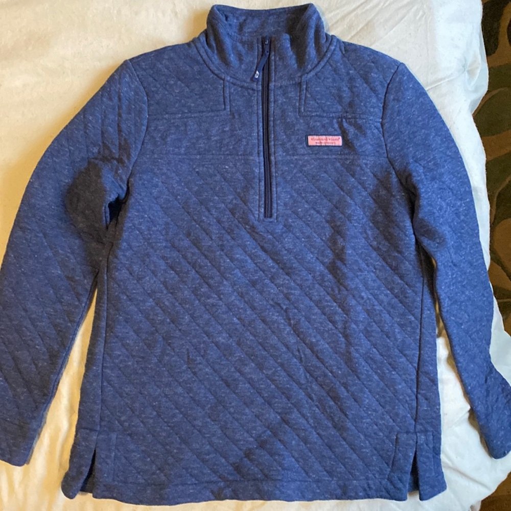 Vineyard vines blue pullover